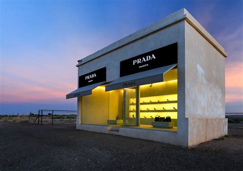 prada store in texas desert.